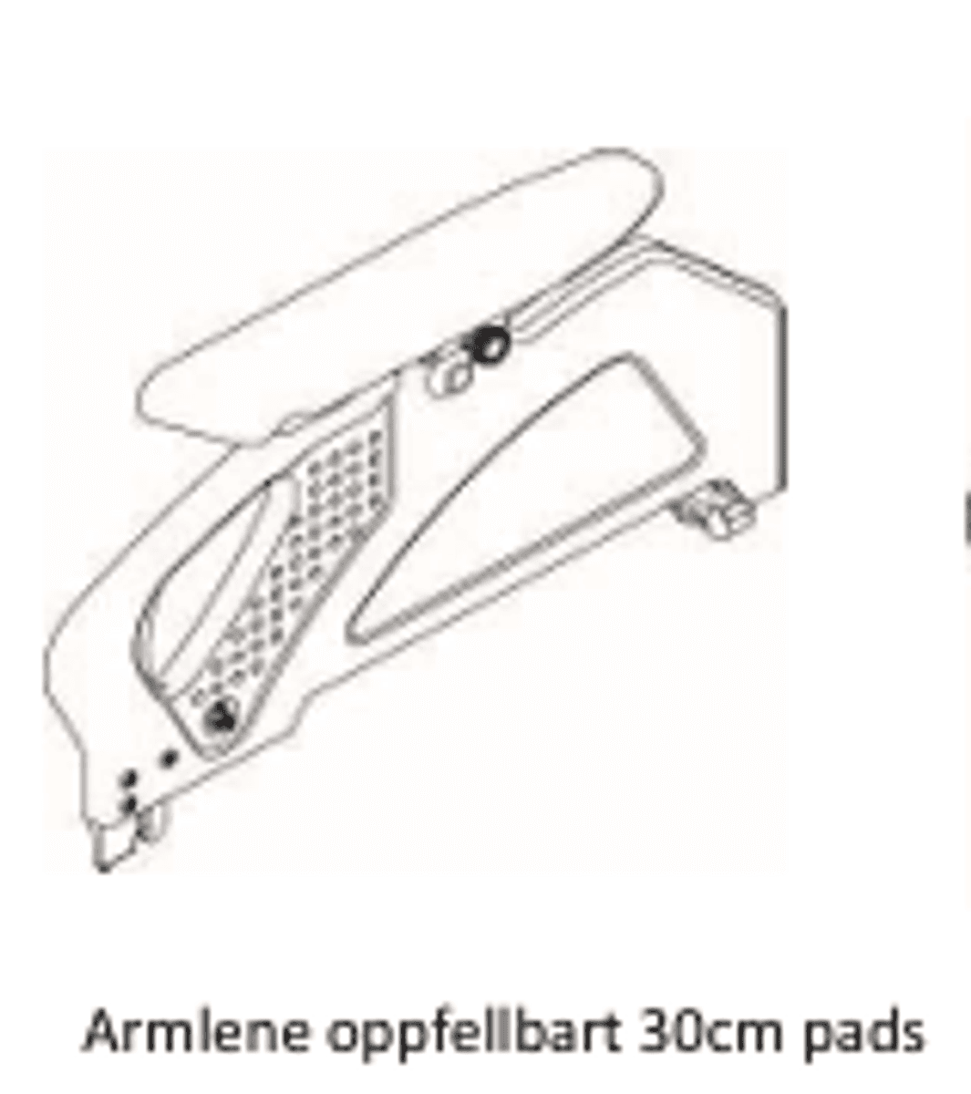 ARMLENE - Oppfellbart  Høyre