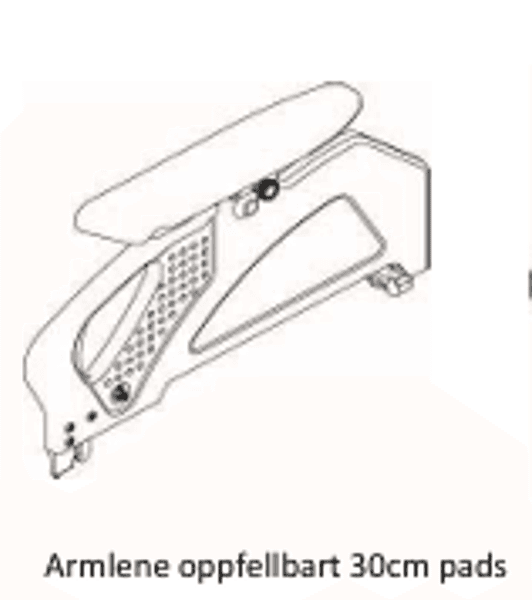 Hovedbilde ARMLENE - Oppfellbart  Høyre